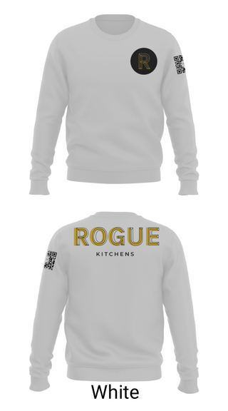 Crew Neck Sweatshirt, Rogue kitchens, , Teamtime, Team time, sublimation, custom sports apparel, team uniforms, spirit wear, spiritwear, sports uniforms, custom shirts, team store, custom team store, fundraiser sports, apparel fundraiser