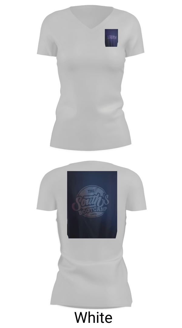 Womens Short Sleeve Vneck Shirt, South’s Boot Camp, , Teamtime, Team time, sublimation, custom sports apparel, team uniforms, spirit wear, spiritwear, sports uniforms, custom shirts, team store, custom team store, fundraiser sports, apparel fundraiser