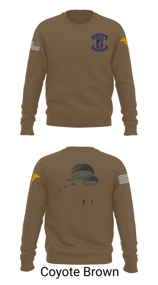 Crew Neck Sweatshirt, 173rd Airborne Division, Army, Teamtime, Team time, sublimation, custom sports apparel, team uniforms, spirit wear, spiritwear, sports uniforms, custom shirts, team store, custom team store, fundraiser sports, apparel fundraiser