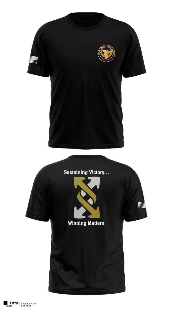 Old School Cotton Feel Shirt, 143rd ESC, , Teamtime, Team time, sublimation, custom sports apparel, team uniforms, spirit wear, spiritwear, sports uniforms, custom shirts, team store, custom team store, fundraiser sports, apparel fundraiser