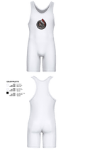 White Shield High School Wrestling 94078383 Wrestling Singlet - 2