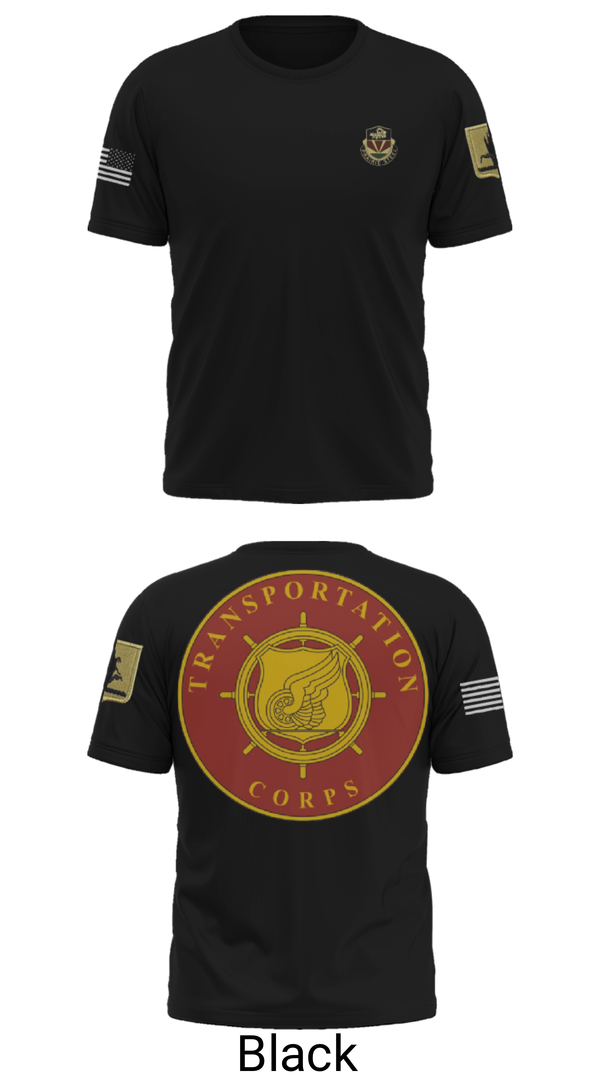 Short Sleeve Performance Shirt, 189th Transportation Company, , Teamtime, Team time, sublimation, custom sports apparel, team uniforms, spirit wear, spiritwear, sports uniforms, custom shirts, team store, custom team store, fundraiser sports, apparel fundraiser