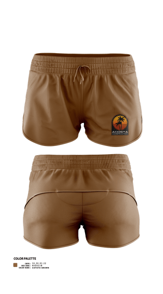 Womens Shorts, Acosta Construction Services, , Teamtime, Team time, sublimation, custom sports apparel, team uniforms, spirit wear, spiritwear, sports uniforms, custom shirts, team store, custom team store, fundraiser sports, apparel fundraiser