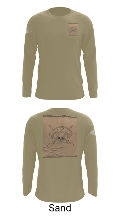 Los Pistoleros 43095637 Long Sleeve Performance Shirt - 86