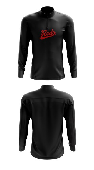 Quarter Zip Jacket, IWV Youth Baseball, Baseball, Teamtime, Team time, sublimation, custom sports apparel, team uniforms, spirit wear, spiritwear, sports uniforms, custom shirts, team store, custom team store, fundraiser sports, apparel fundraiser