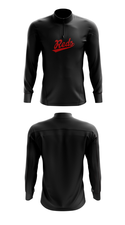 IWV Youth Baseball 93154147 Quarter Zip Jacket - 15