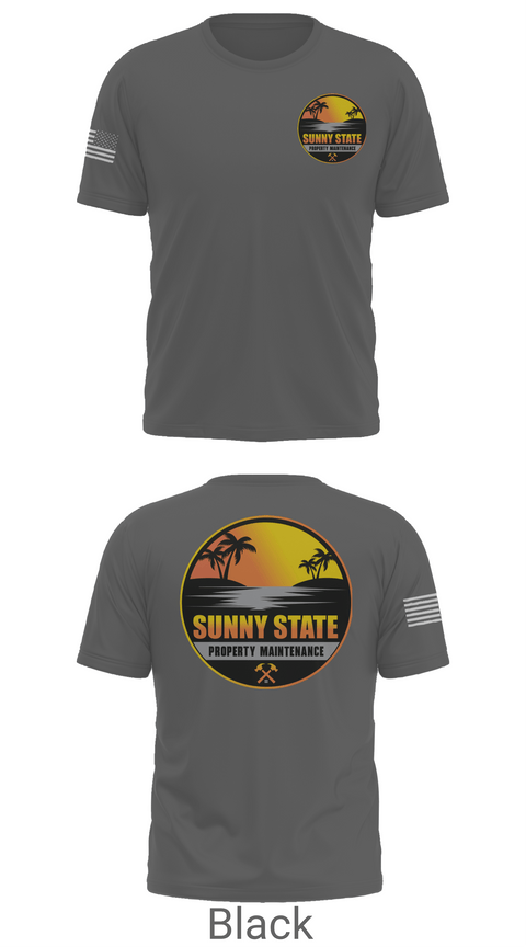 Short Sleeve Performance Shirt, Sunny State Property Maintenance, , Teamtime, Team time, sublimation, custom sports apparel, team uniforms, spirit wear, spiritwear, sports uniforms, custom shirts, team store, custom team store, fundraiser sports, apparel fundraiser