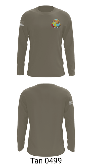 Long Sleeve Performance Shirt, 11th T.S.R, Navy, Teamtime, Team time, sublimation, custom sports apparel, team uniforms, spirit wear, spiritwear, sports uniforms, custom shirts, team store, custom team store, fundraiser sports, apparel fundraiser