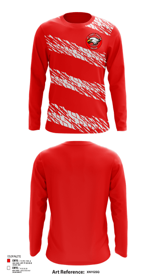 Long Sleeve Performance Shirt, Benjamin Franklin Middle School Soccer, Men's Soccer, Teamtime, Team time, sublimation, custom sports apparel, team uniforms, spirit wear, spiritwear, sports uniforms, custom shirts, team store, custom team store, fundraiser sports, apparel fundraiser