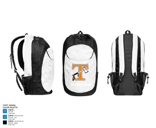 Gear Bag, Tecumseh indian, Wrestling, Teamtime, Team time, sublimation, custom sports apparel, team uniforms, spirit wear, spiritwear, sports uniforms, custom shirts, team store, custom team store, fundraiser sports, apparel fundraiser