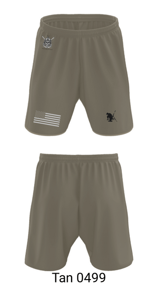 Athletic Shorts With Pockets, C co 1-185 Th, Army, Teamtime, Team time, sublimation, custom sports apparel, team uniforms, spirit wear, spiritwear, sports uniforms, custom shirts, team store, custom team store, fundraiser sports, apparel fundraiser