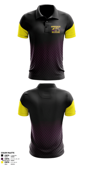 Short Sleeve Performance Polo, Garden Valley Wolverines, Spirit Store, Teamtime, Team time, sublimation, custom sports apparel, team uniforms, spirit wear, spiritwear, sports uniforms, custom shirts, team store, custom team store, fundraiser sports, apparel fundraiser