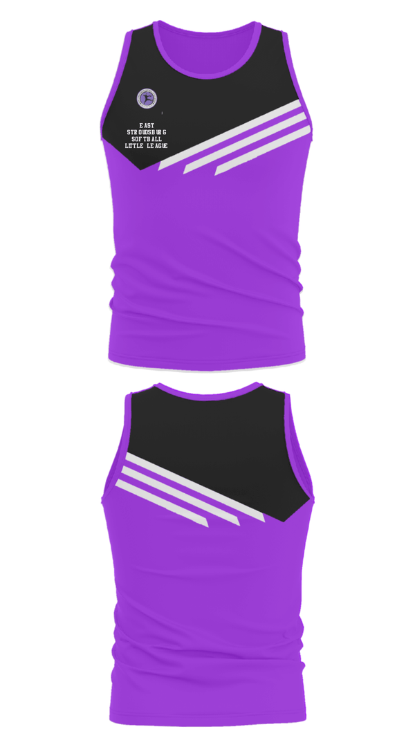 Tank Top, East Stroudsburg Softball Little League, Softball, Teamtime, Team time, sublimation, custom sports apparel, team uniforms, spirit wear, spiritwear, sports uniforms, custom shirts, team store, custom team store, fundraiser sports, apparel fundraiser