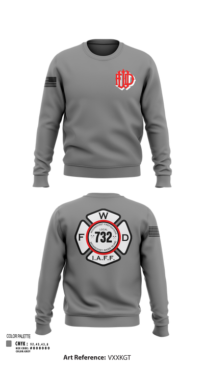 Woonsocket 46977147 Crew Neck Sweatshirt - 127
