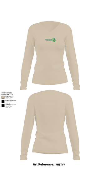 Womens Long Sleeve Vneck Shirt, Moils Lawn and landscape, , Teamtime, Team time, sublimation, custom sports apparel, team uniforms, spirit wear, spiritwear, sports uniforms, custom shirts, team store, custom team store, fundraiser sports, apparel fundraiser
