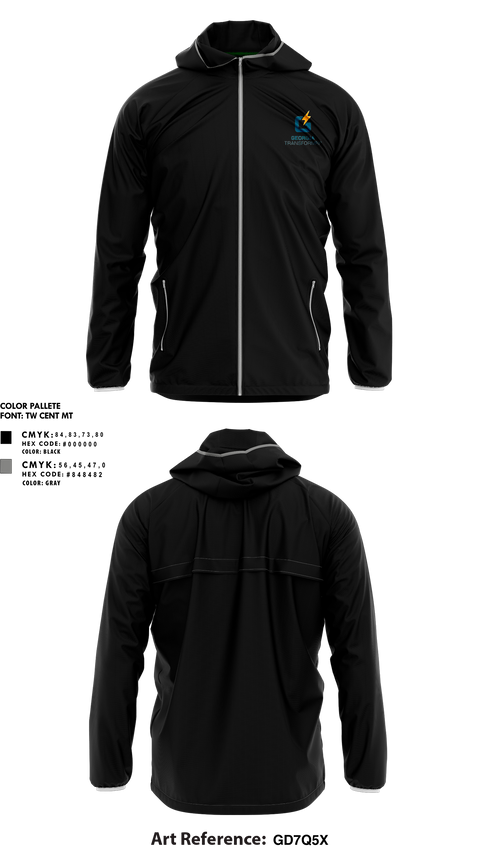 Windbreaker, Georgia transformer, , Teamtime, Team time, sublimation, custom sports apparel, team uniforms, spirit wear, spiritwear, sports uniforms, custom shirts, team store, custom team store, fundraiser sports, apparel fundraiser