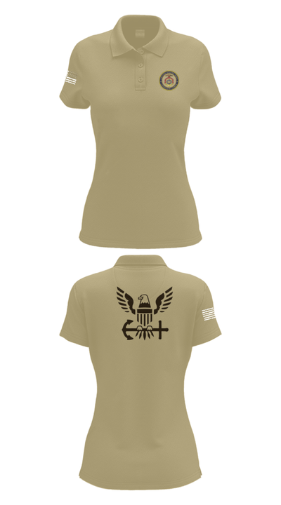 Chaplain Corp 11423583 Women's Short Sleeve Performance Polo  - 90