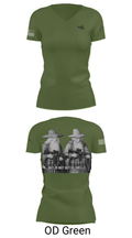 FMTC 37244511 Women's Short Sleeve V-neck Shirt - 48