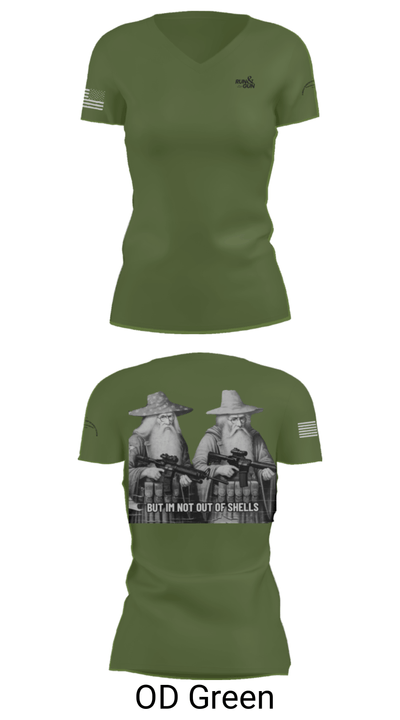 FMTC 37244511 Women's Short Sleeve V-neck Shirt - 48