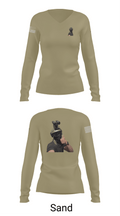 1st marine divison 61808262 Women's Long Sleeve V-neck Shirt - 97