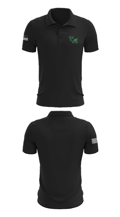 Valley Mills High School Cross Country 52833130 Short Sleeve Performance Polo - 12