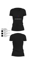 Military Audiology Association 85673371 Women's Short Sleeve V-neck Shirt - 24