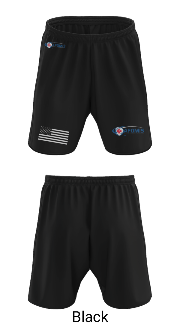Athletic Shorts With Pockets, AFOMIS, Air Force, Teamtime, Team time, sublimation, custom sports apparel, team uniforms, spirit wear, spiritwear, sports uniforms, custom shirts, team store, custom team store, fundraiser sports, apparel fundraiser