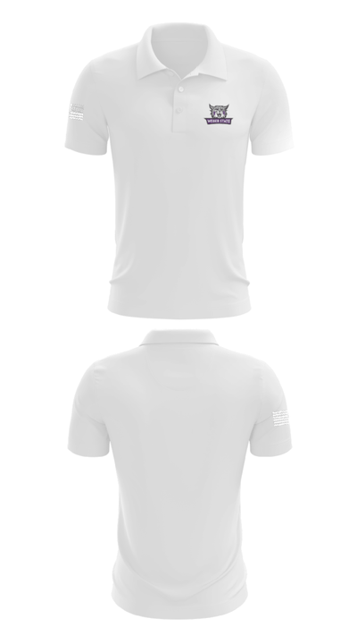 Weber State University Golf 27830291 Short Sleeve Performance Polo - 9