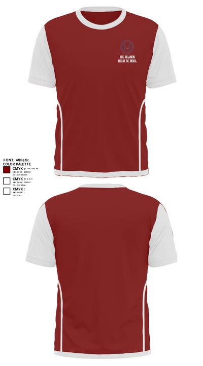 Highlands High School 81353773 Short Sleeve Performance Shirt - 33