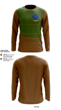 Burlington-Edison High School Bowling 27400664 Long Sleeve Performance Shirt 1
