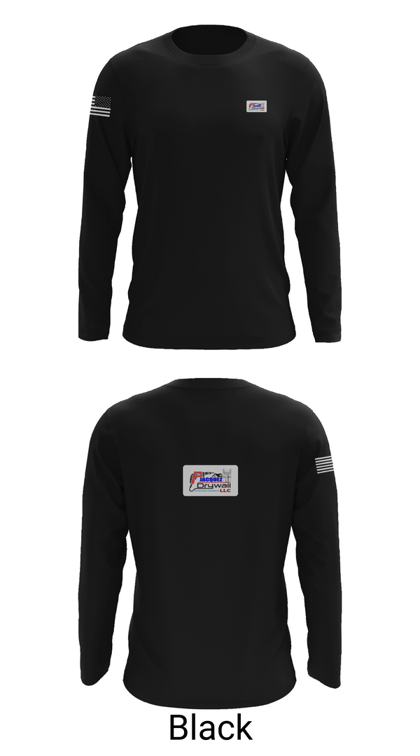 Long Sleeve Performance Shirt, Jacquez Drywall llc, , Teamtime, Team time, sublimation, custom sports apparel, team uniforms, spirit wear, spiritwear, sports uniforms, custom shirts, team store, custom team store, fundraiser sports, apparel fundraiser