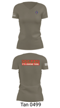 1st Marine Regiment 32808075 Women's Short Sleeve V-neck Shirt - 49