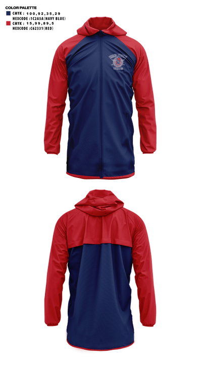 Thales Academy-Apex High School Cheer 7969385 Windbreaker - 41