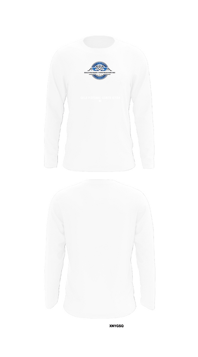 Gold Potomac construction inc 70800298 Long Sleeve Performance Shirt - 8