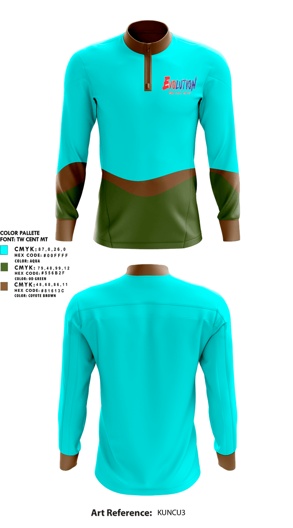 Quarter Zip Jacket, Evolution Martial Arts, , Teamtime, Team time, sublimation, custom sports apparel, team uniforms, spirit wear, spiritwear, sports uniforms, custom shirts, team store, custom team store, fundraiser sports, apparel fundraiser