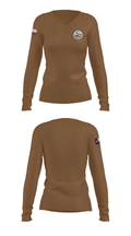 Charlie C 1-158th AHB 10872896 Women's Long Sleeve V-neck Shirt - 20