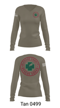 Bledsoe County Rescue Squad 83913637 Women's Long Sleeve V-neck Shirt - 77