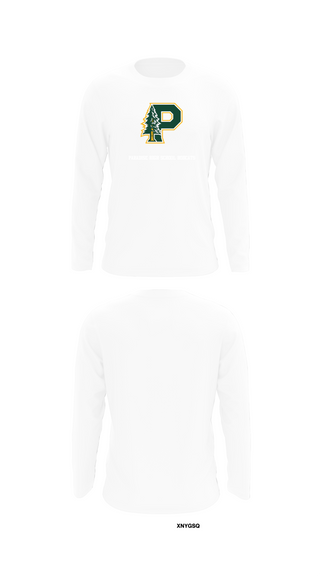 Long Sleeve Performance Shirt, Paradise High School Bobcats, Swimming, Teamtime, Team time, sublimation, custom sports apparel, team uniforms, spirit wear, spiritwear, sports uniforms, custom shirts, team store, custom team store, fundraiser sports, apparel fundraiser