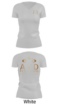 Avd plumbing 52318948 Women's Short Sleeve V-neck Shirt - 19