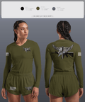 Livingston Police Emergency Service Unit 52189708 Women's Long Sleeve V-neck Shirt -1 5