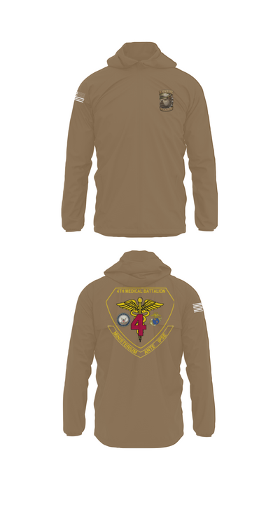 4th Med Battalion 81744782 Windbreaker - 1