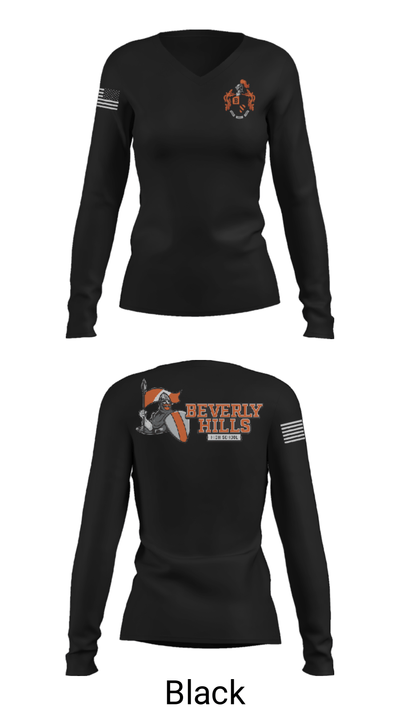 BHHS Band 82482739 Women's Long Sleeve V-neck Shirt - 35