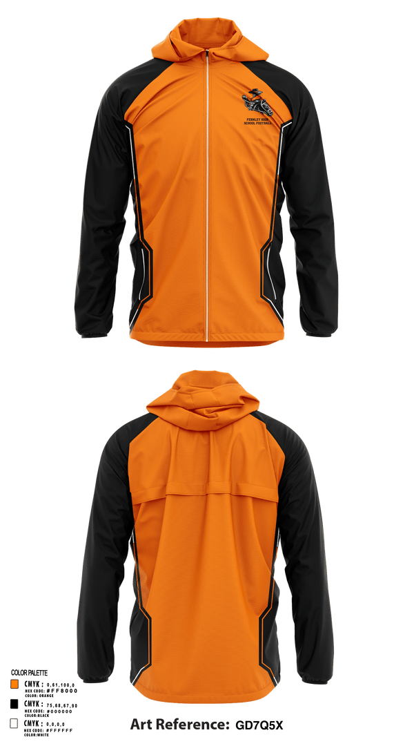 Windbreaker, Fernley High School Football, Football, Teamtime, Team time, sublimation, custom sports apparel, team uniforms, spirit wear, spiritwear, sports uniforms, custom shirts, team store, custom team store, fundraiser sports, apparel fundraiser