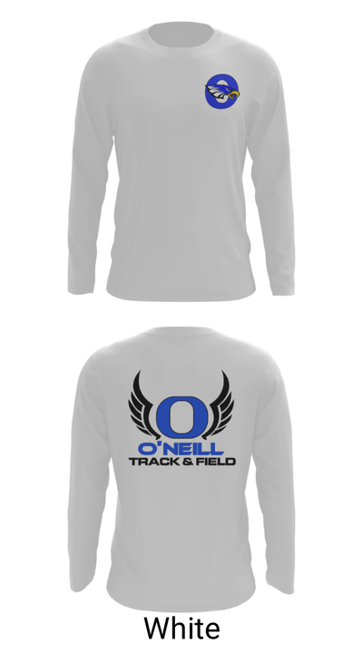 O'Neill High School Track 69865173 Long Sleeve Performance Shirt - 4