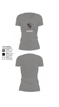 MCAS Yuma Station S6 475823897 Women's Short Sleeve V-neck Shirt - 23