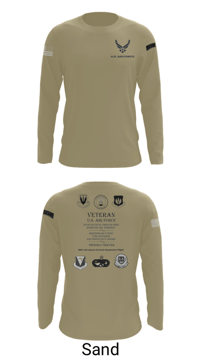 Ramstein AGE 81077227 Long Sleeve Performance Shirt - 86