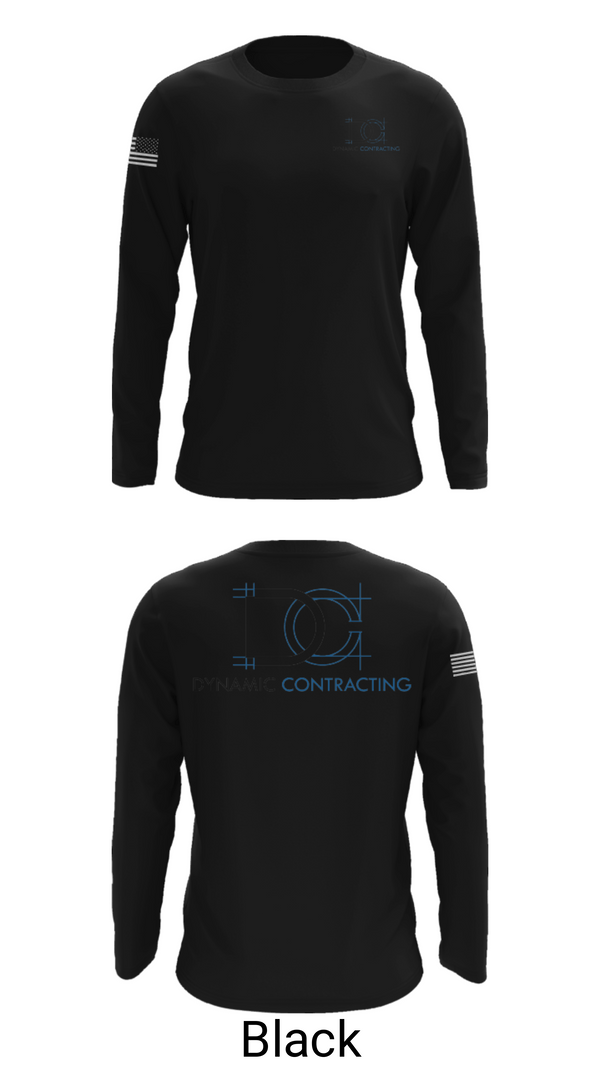 Long Sleeve Performance Shirt, Dynamic ContractingDynamic Contracting, , Teamtime, Team time, sublimation, custom sports apparel, team uniforms, spirit wear, spiritwear, sports uniforms, custom shirts, team store, custom team store, fundraiser sports, apparel fundraiser