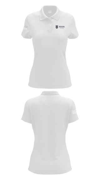 Womens Short Sleeve Performance Polo, Mazama High School Golf, Golf, Teamtime, Team time, sublimation, custom sports apparel, team uniforms, spirit wear, spiritwear, sports uniforms, custom shirts, team store, custom team store, fundraiser sports, apparel fundraiser