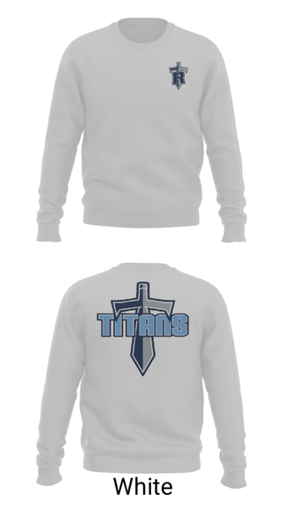Crew Neck Sweatshirt, Ridgeland High School Baseball, Baseball, Teamtime, Team time, sublimation, custom sports apparel, team uniforms, spirit wear, spiritwear, sports uniforms, custom shirts, team store, custom team store, fundraiser sports, apparel fundraiser