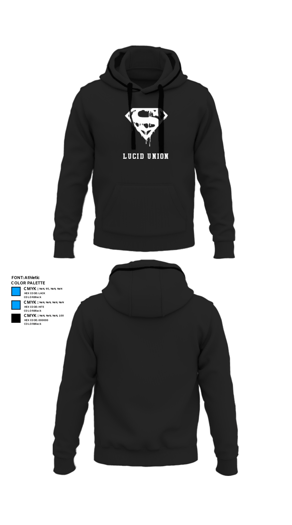 Hoodie, Lucid union, Football, Teamtime, Team time, sublimation, custom sports apparel, team uniforms, spirit wear, spiritwear, sports uniforms, custom shirts, team store, custom team store, fundraiser sports, apparel fundraiser